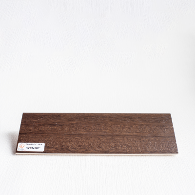 Плинтус на фанере со шпоном венге