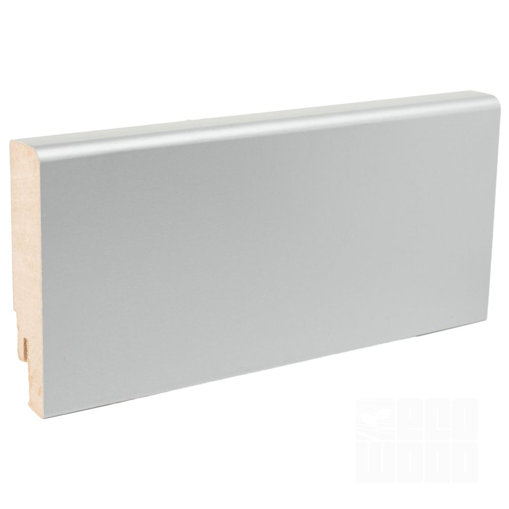 Плинтус из МДФ с алюминиевым покрытием М1 Натуральный