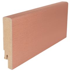 Плинтус из МДФ с алюминиевым покрытием М1 Медь