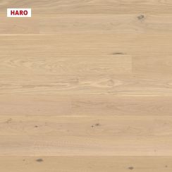 Харо Дуб Пуро білий Haro Oak Puro White 537548 Паркетна дошка