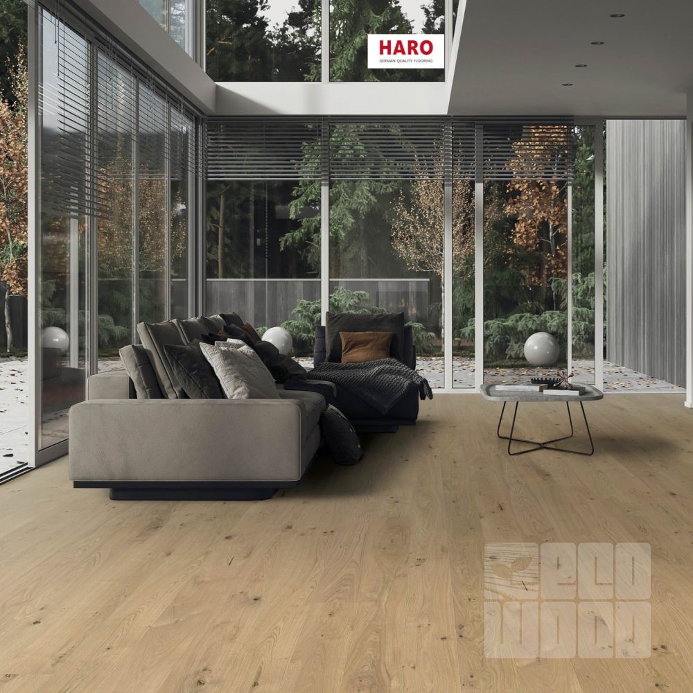 Харо Дуб Невидимий Haro Oak Invisible 548126 Паркетна дошка 