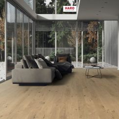 Харо Дуб Невидимий Haro Oak Invisible 548126 Паркетна дошка 