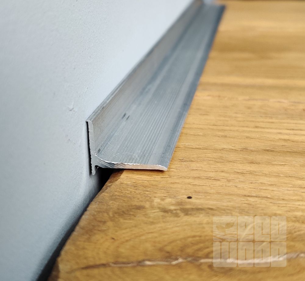 Плинтус алюминиевый "Антиплинтус" анод N1520 