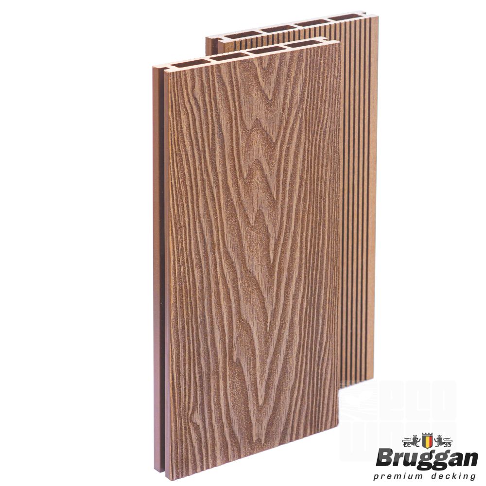 Террасная доска Bruggan Elegant Light 3D Copper