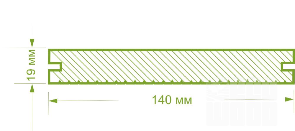 Террасная доска Bruggan Multicolor Smoke White