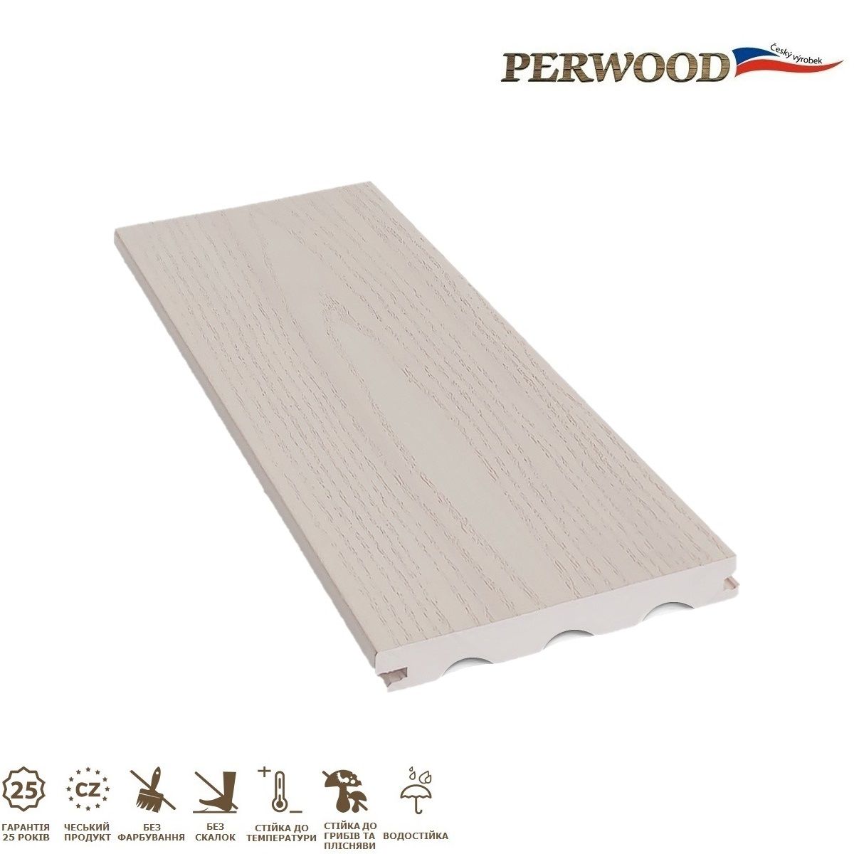 Терасна дошка Perwood Country Слонова кістка