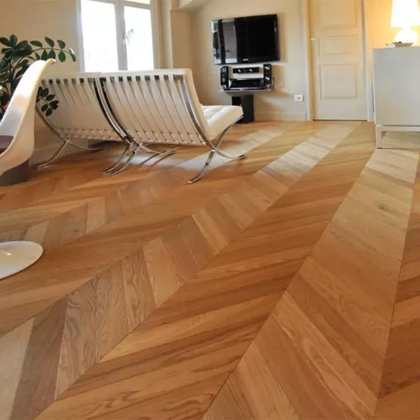 Массивная доска Тик Французская елка