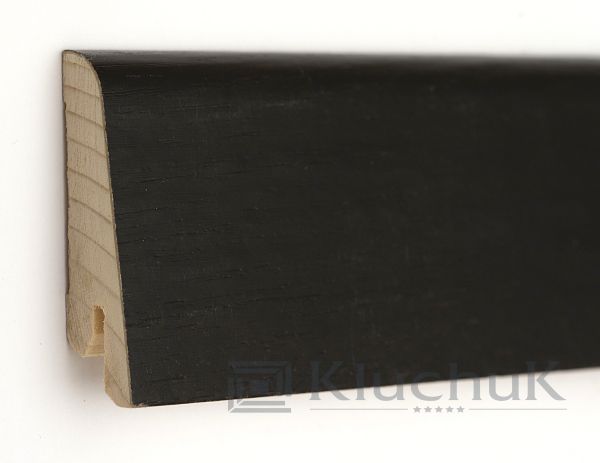 Плинтус Евро Дуб Черный