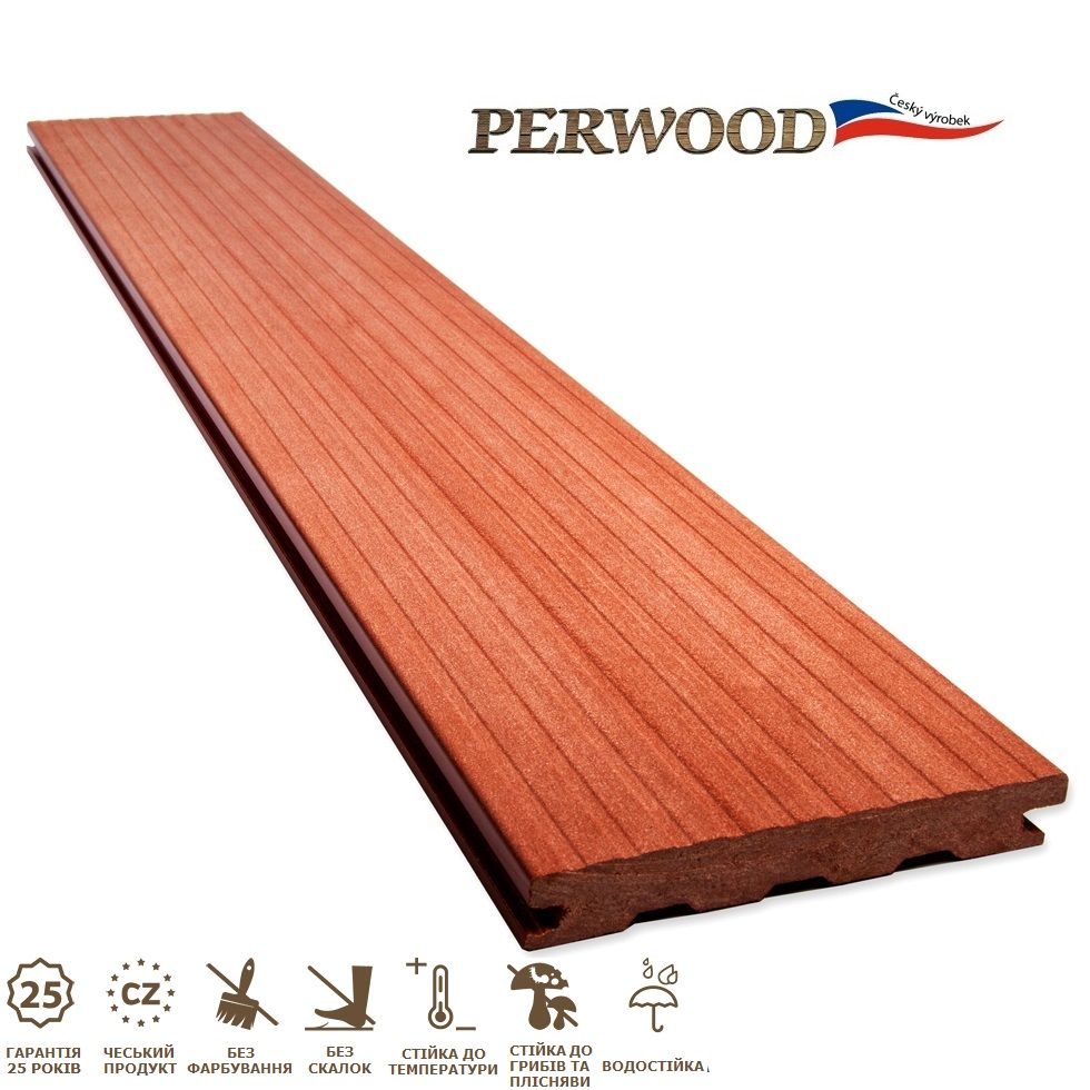 Терасна дошка Perwood Farm Цегла