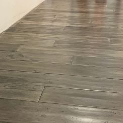 Паркетная доска Гевея состаренная Эш-Грей