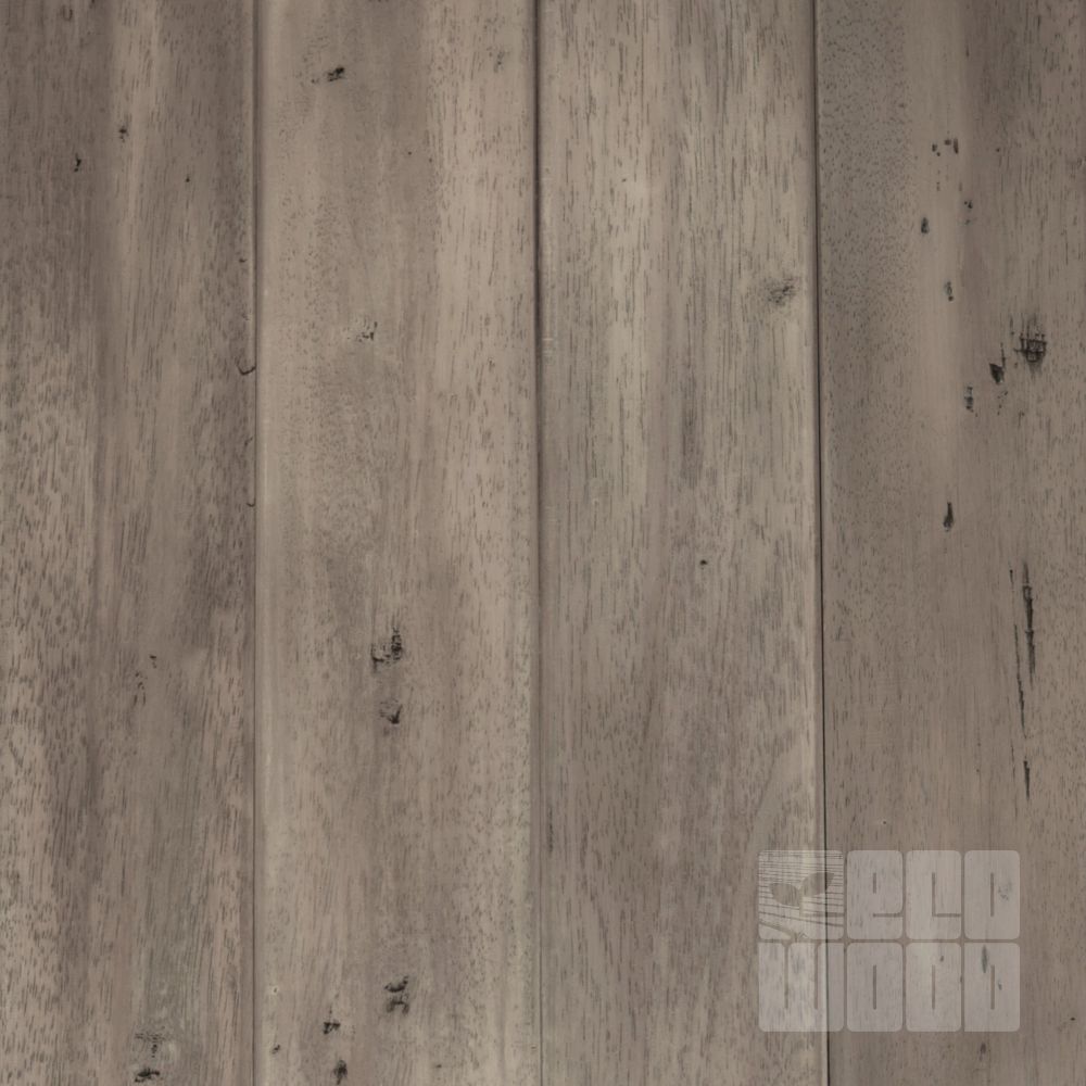 Паркетная доска Гевея состаренная Эш-Грей