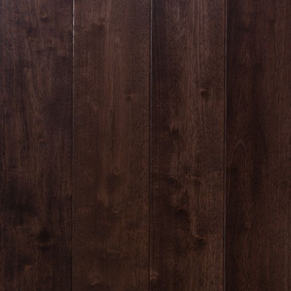 Паркетная доска Гевея гладкая Браун