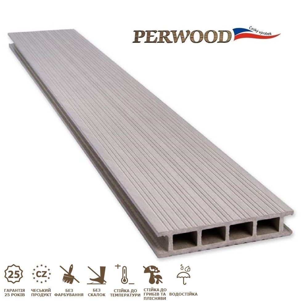 Терасна дошка Perwood Home Слонова кістка