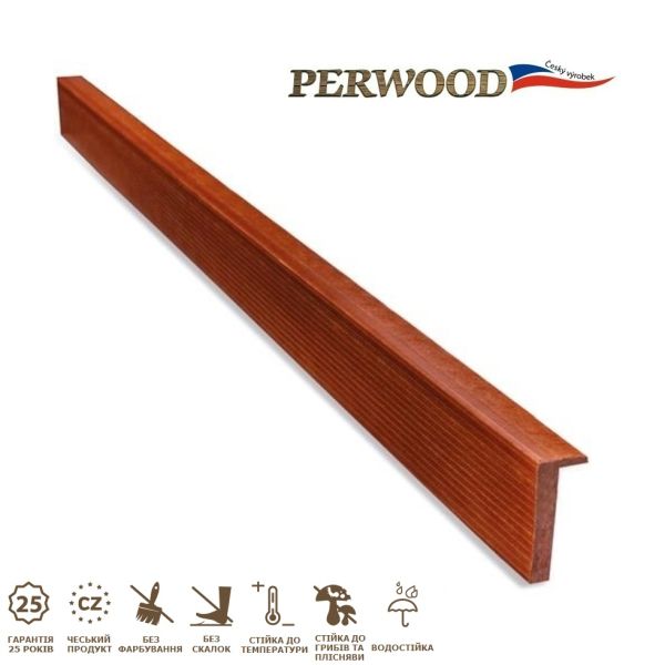 L-плинтус декоративный (угольник) PERWOOD кирпич
