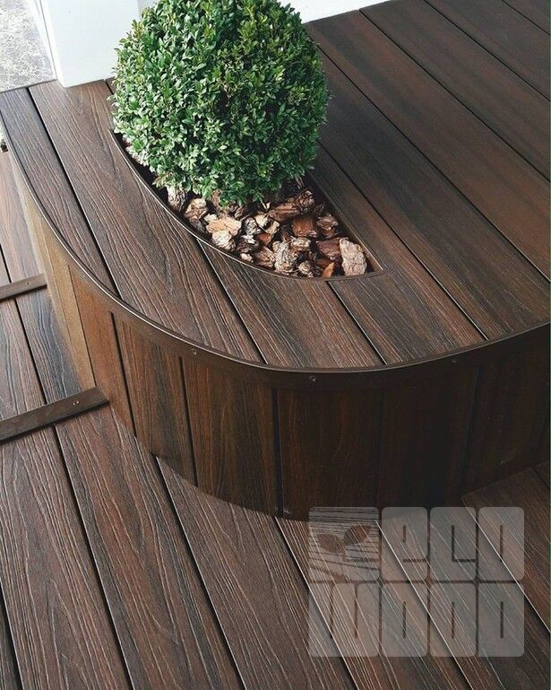 Террасная доска Legro Ultra Natural walnut