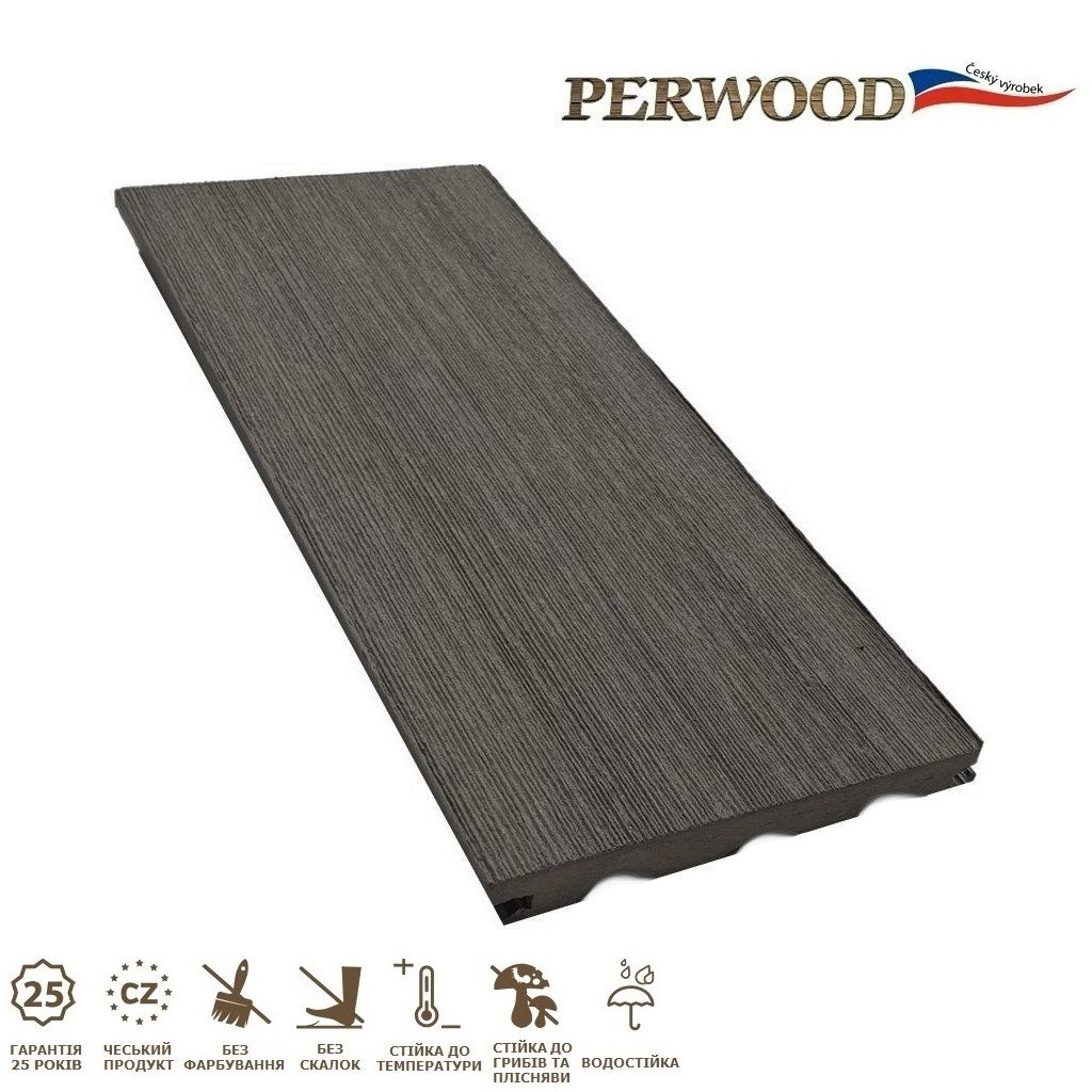 Терасна дошка Perwood Western Чорне дерево