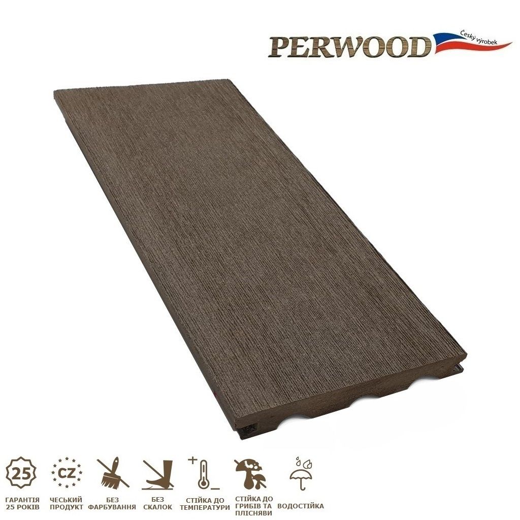 Терасна дошка Perwood Western Темний каштан