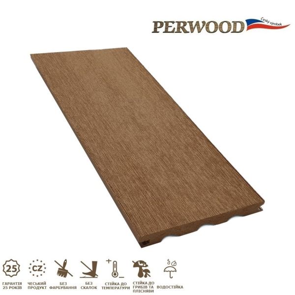 Террасная доска Perwood Western Светлый дуб