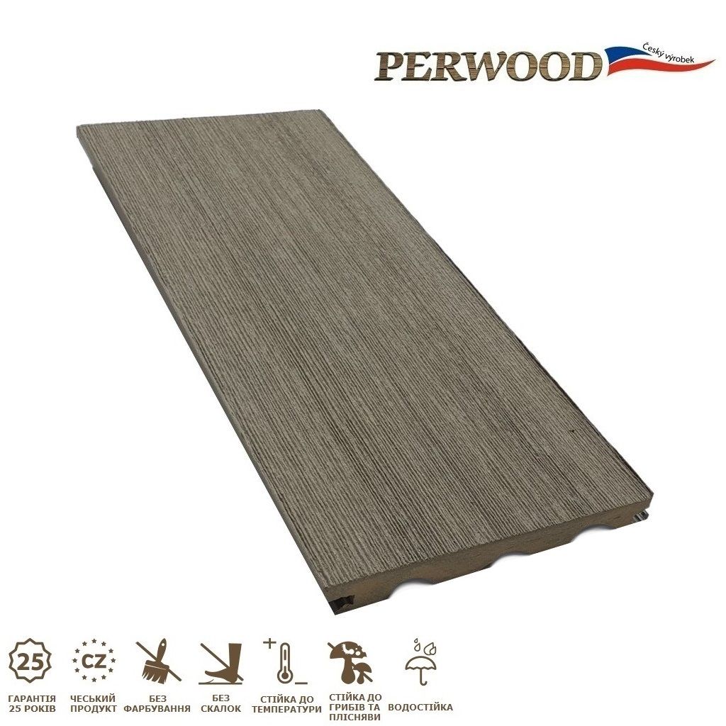 Терасна дошка Perwood Western Сірий камінь