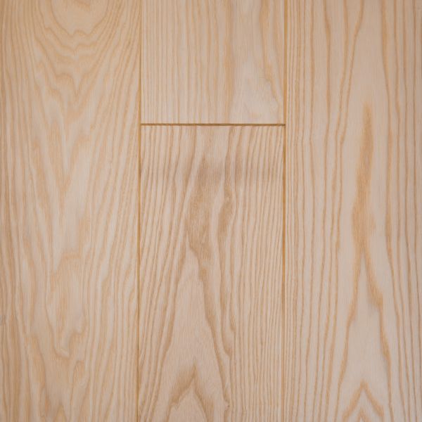 Массивная доска Ясень Легкий белый