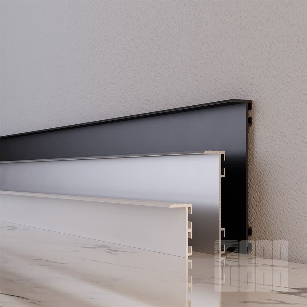 Алюмінієвий профіль прихованого монтажу 60 мм ALU-S6015