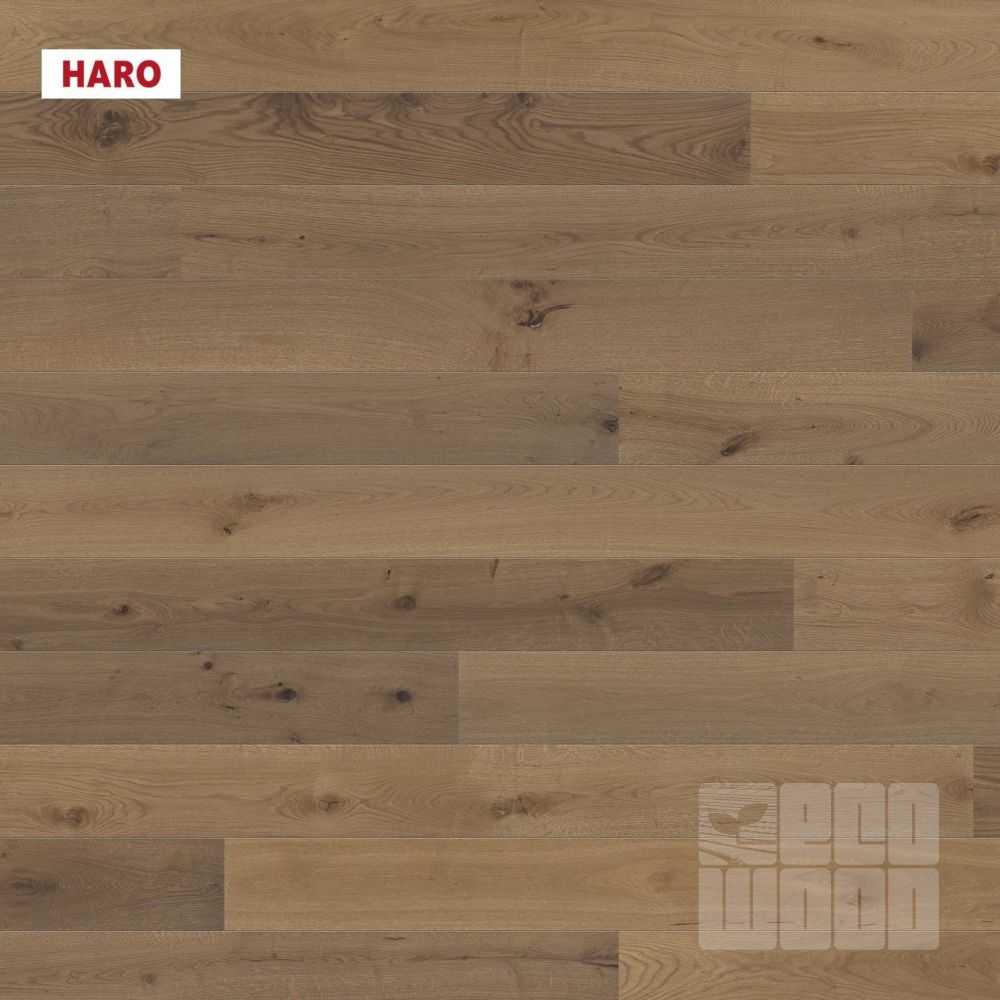 Харо Дуб Вельвет Браун Haro Velvet Brown 539943 Паркетная доска