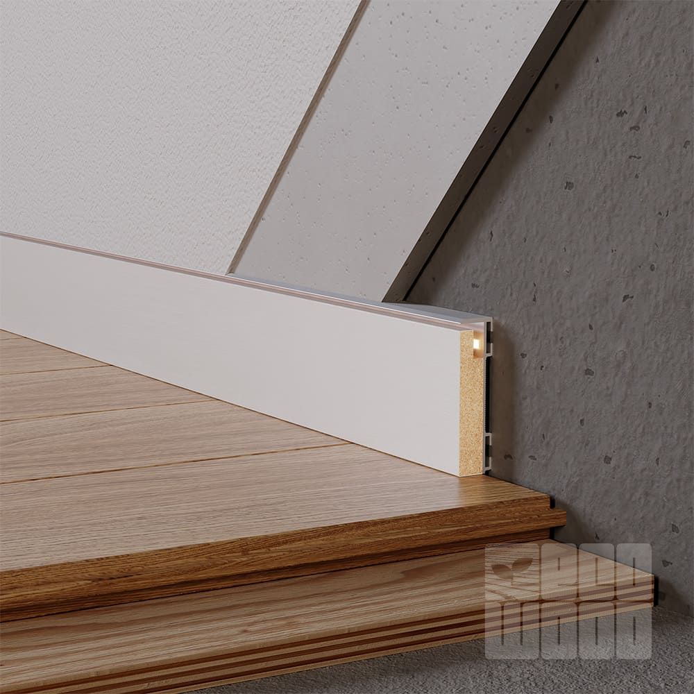 Алюмінієвий профіль прихованого монтажу 60 мм ALU-S6015