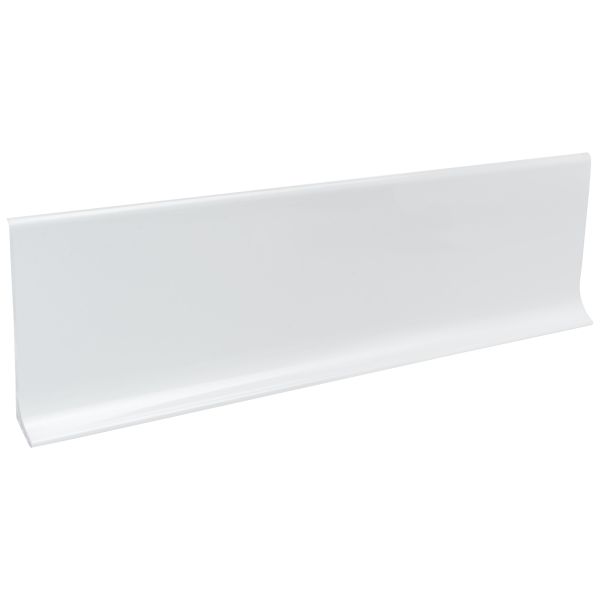 Плінтус алюміній 60 мм білий RAL9003 мат