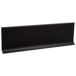 Плинтус алюминий 40 мм черный матовый