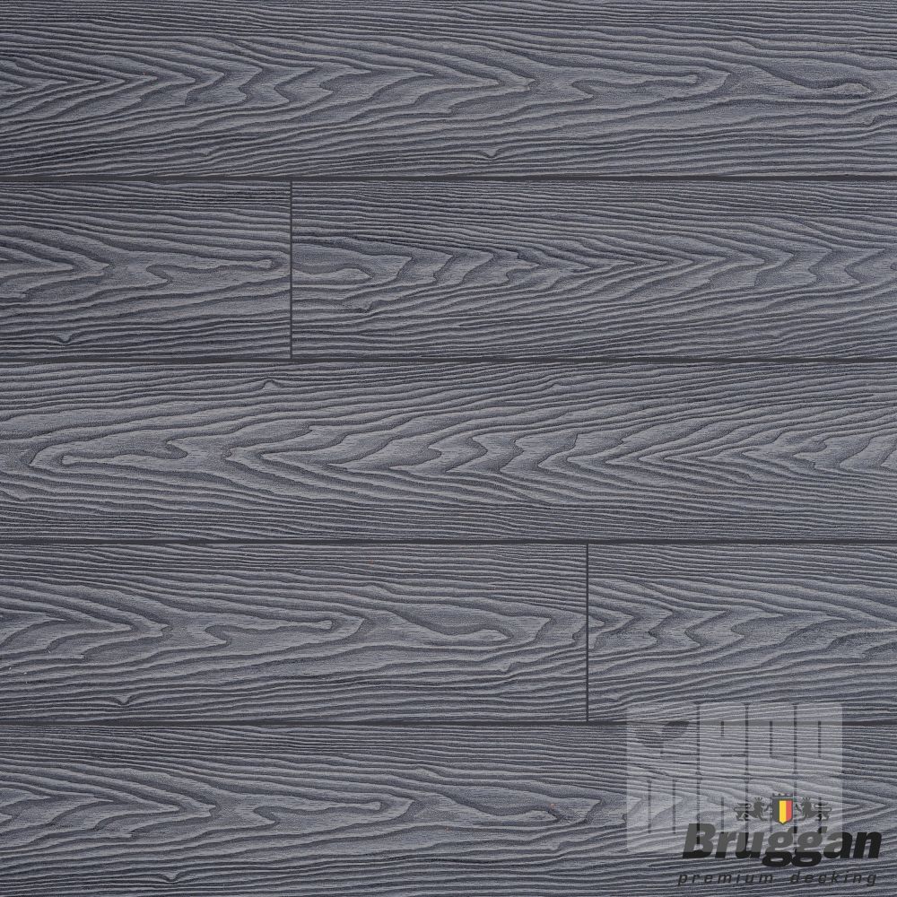 Терасна дошка Bruggan Elegant Light 3D Graphite