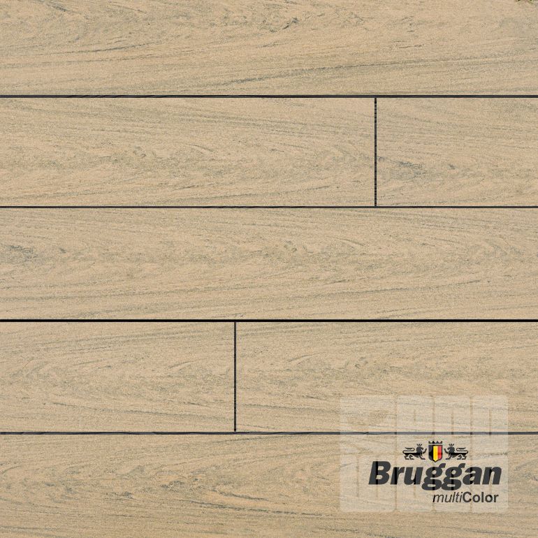 Террасная доска Bruggan Multicolor Sand