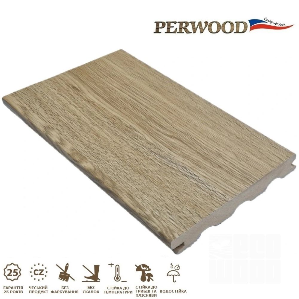 Террасная доска Perwood Geodeck Дуб Кориандр