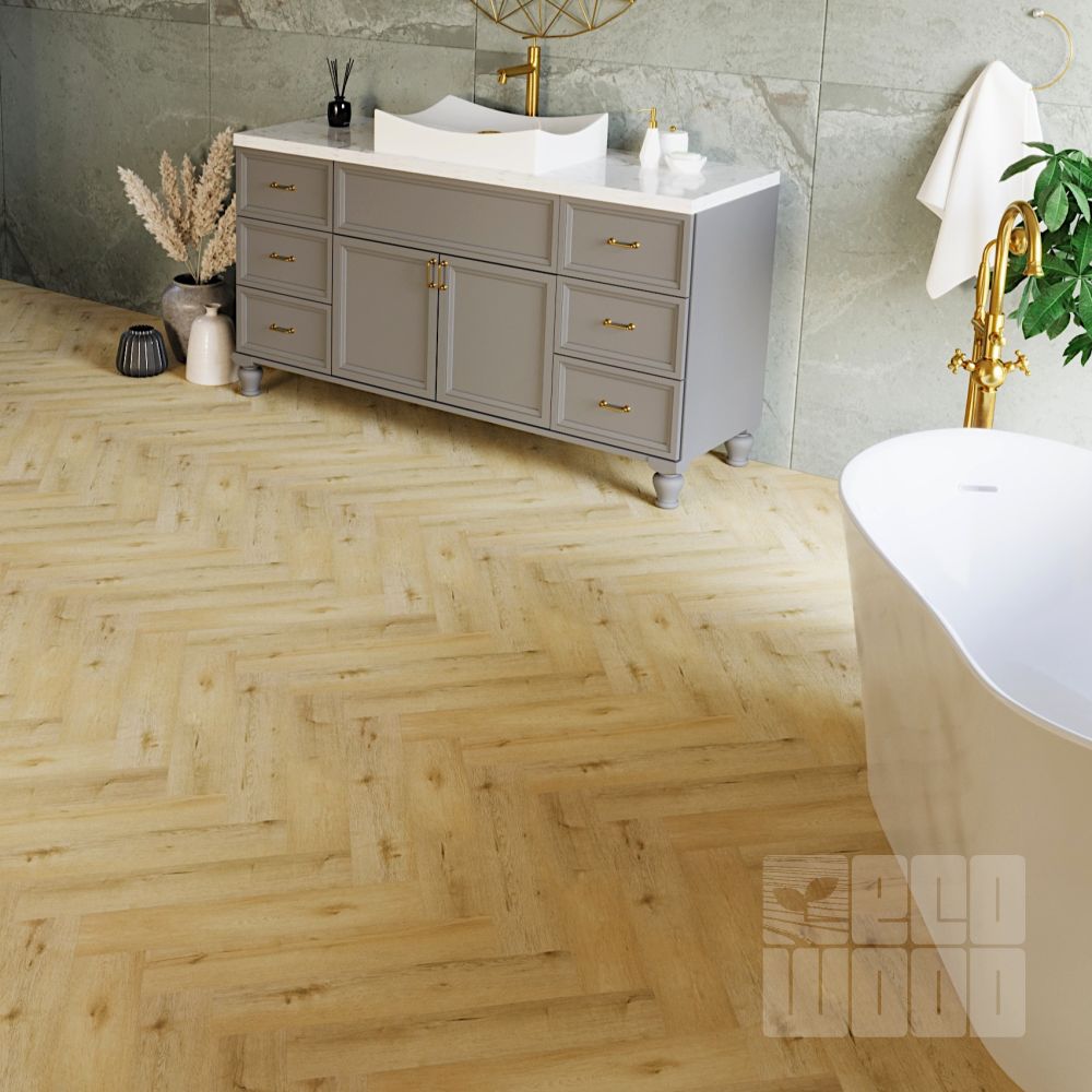 Luxury Floor Дуб Ceres Herringbone Виниловый ламинат SPC