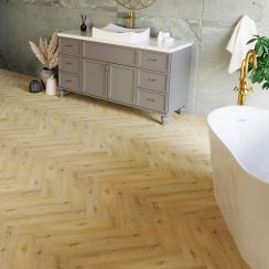 Luxury Floor Дуб Ceres Herringbone Виниловый ламинат SPC