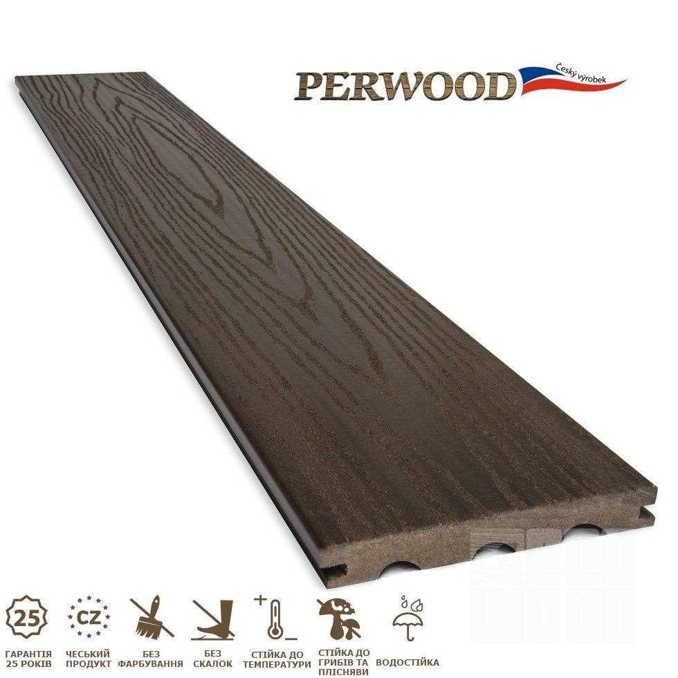 Терасна дошка Perwood City Темний каштан