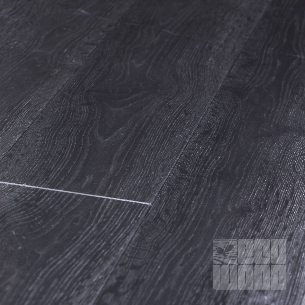 Массивная доска Дуб Блэк