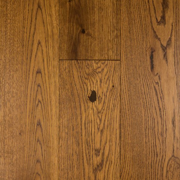 Массивная доска Дуб Коньяк