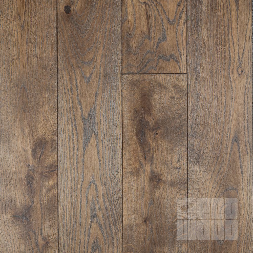 Массивная доска Дуб Серебро браш