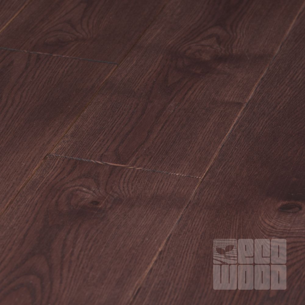 Массивная доска Ясень Сукупира темная