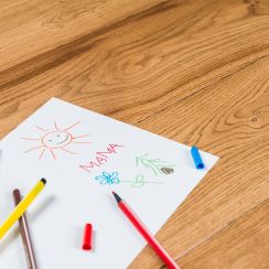 Массивная доска Дуб Вишня