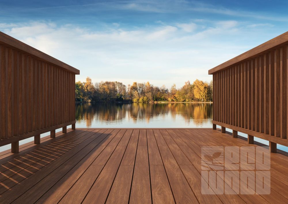 Террасная доска Perwood Geodeck Дуб Медовий