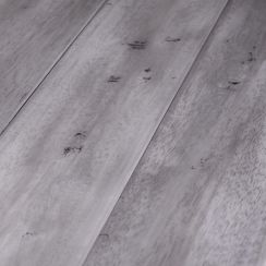 Паркетная доска Гевея состаренная Сильвер