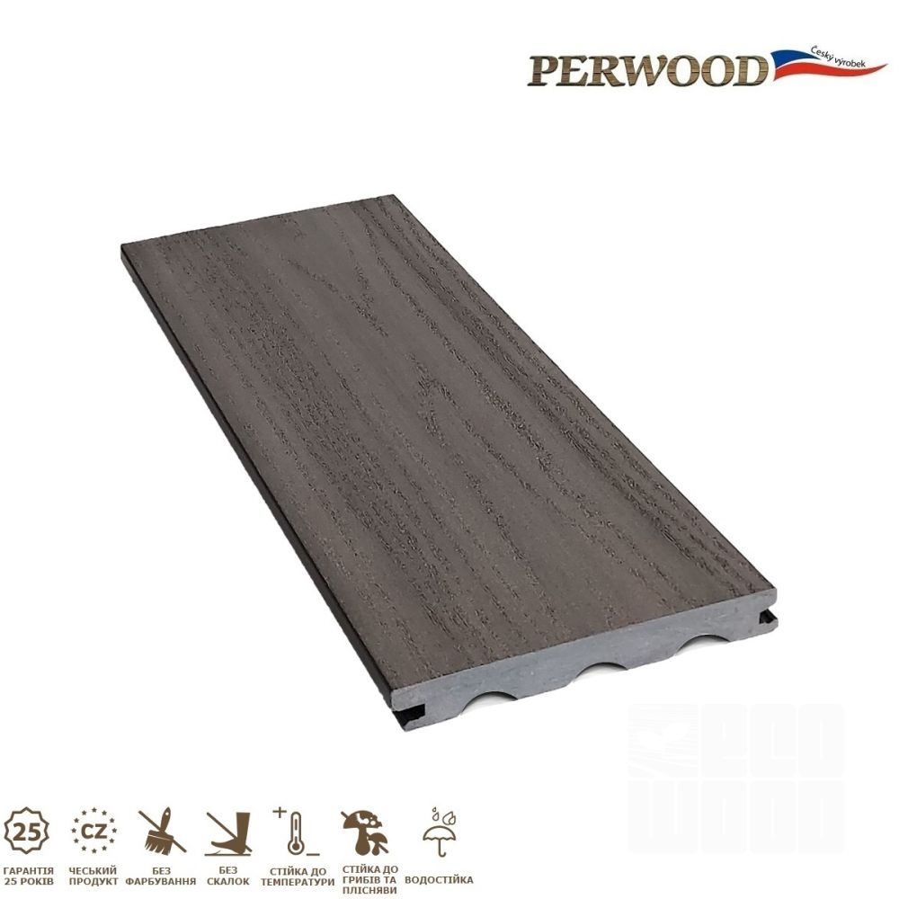 Террасная доска Perwood Country Серый камень