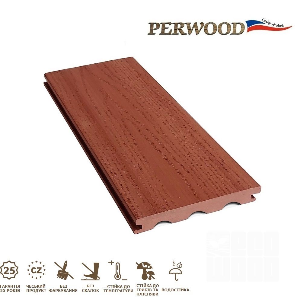 Террасная доска Perwood Country Кирпич