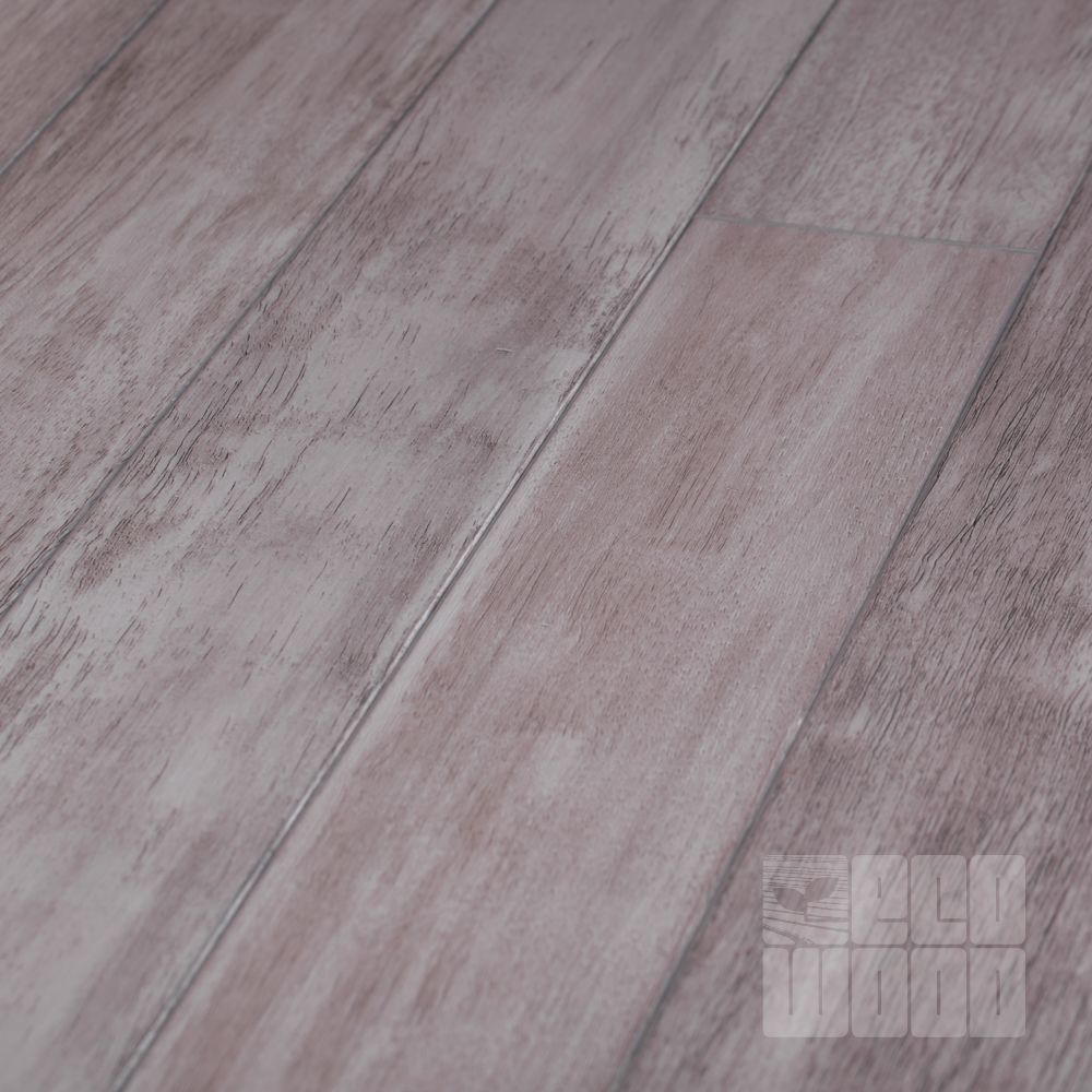 Массивная доска Гевея Грей браш