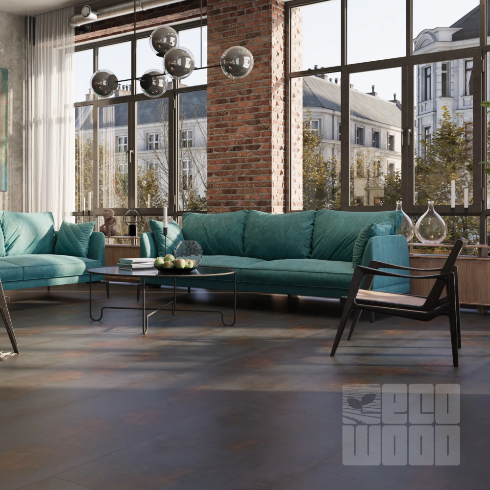 Spectra Floor Гематит медный Виниловая плитка SPC