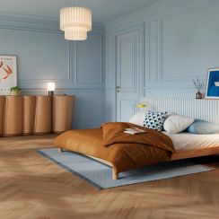 Berry Alloc Zenn Monsanto Herringbone Клеевой виниловый ламинат