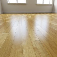 Паркетная доска Гевея гладкая Натур