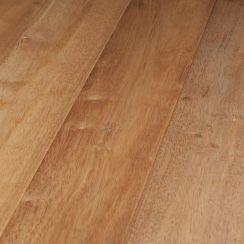 Паркетная доска Гевея состаренная Шампань