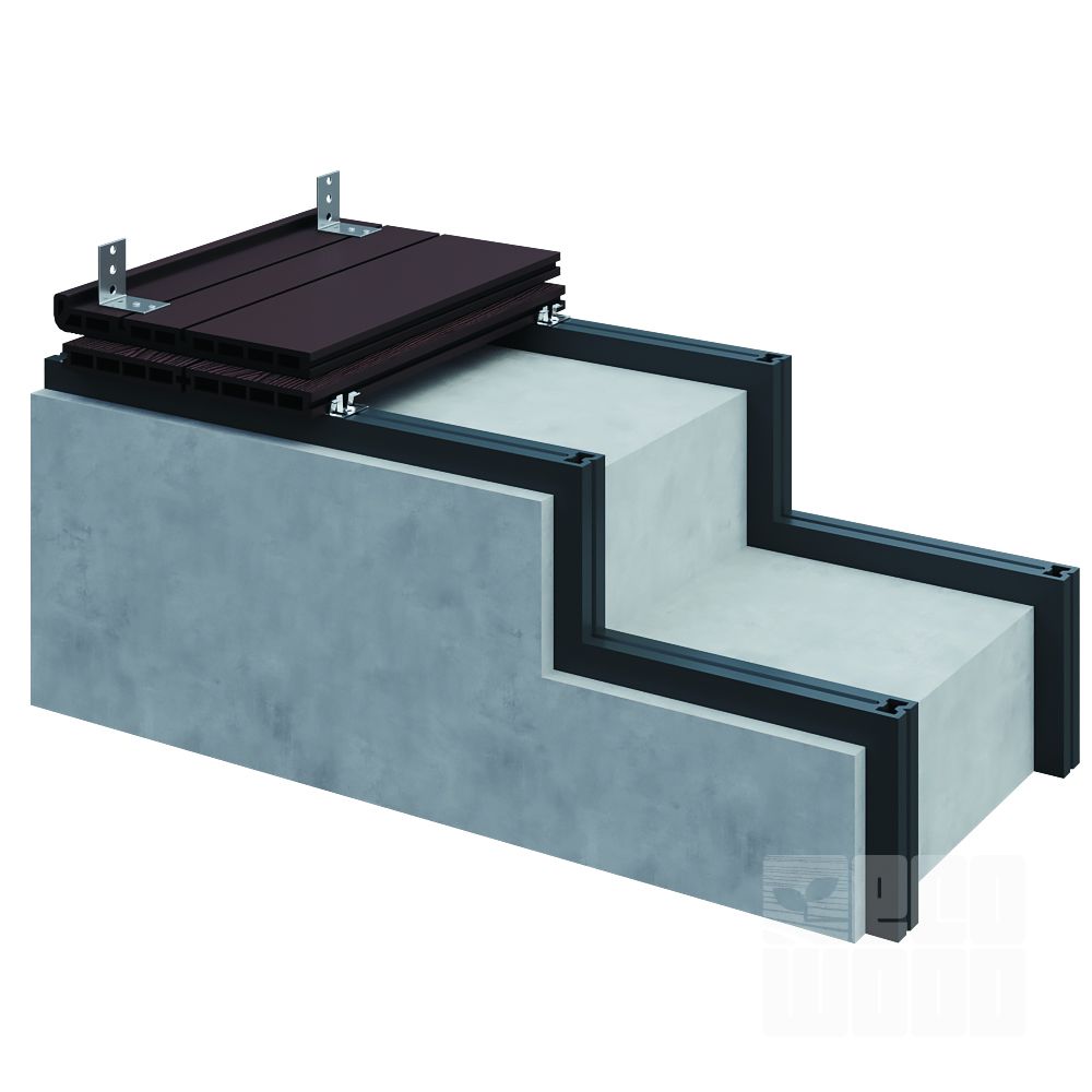 Ступенька Bruggan Graphite